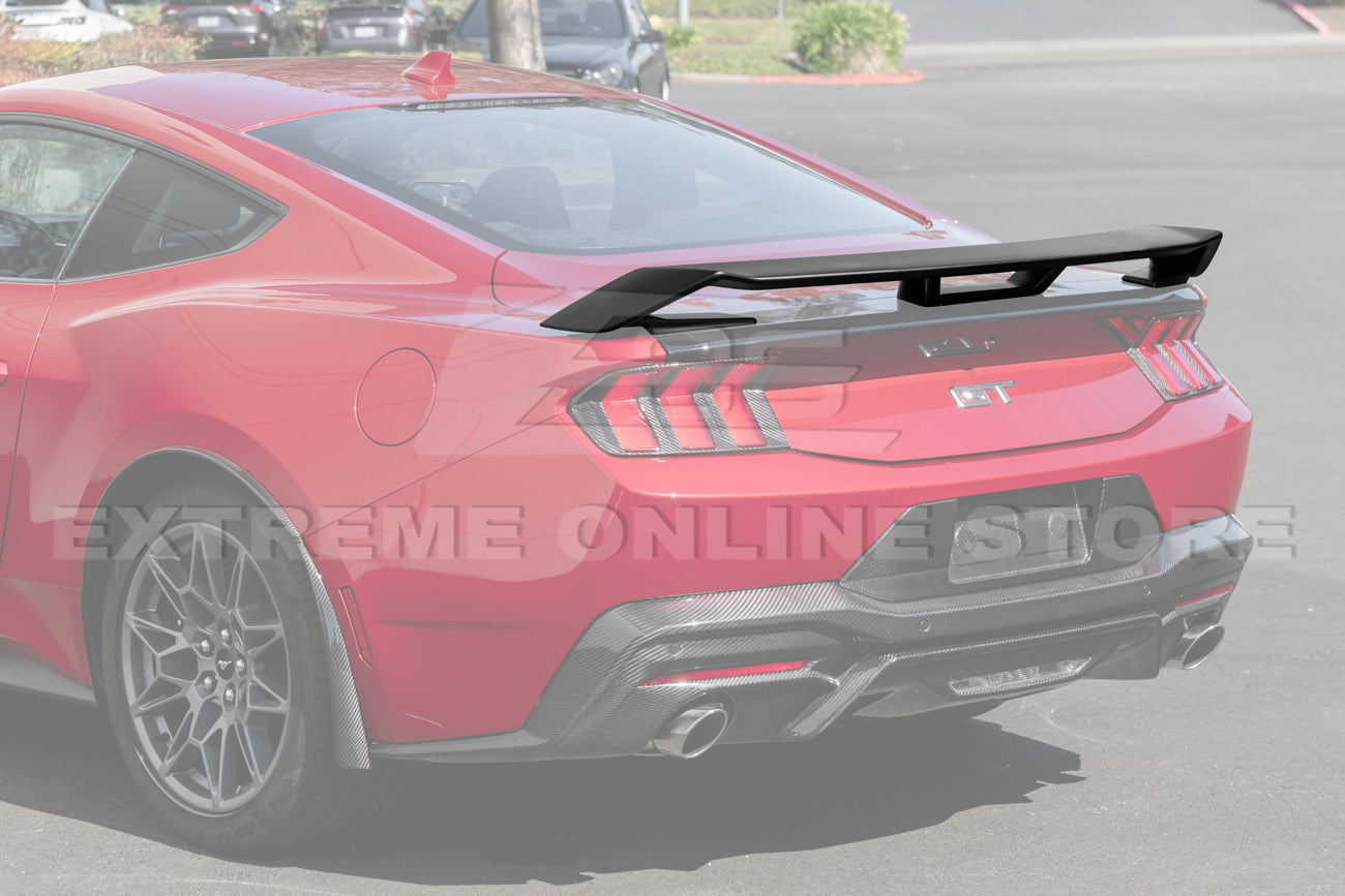 2024-2025 Ford Mustang S650 GT Performance Package Matte Black Spoiler - EOS