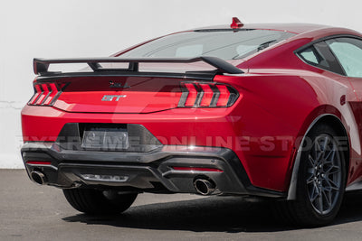 2024-2026 Ford Mustang S650 GT Performance Package Matte Black Spoiler - EOS