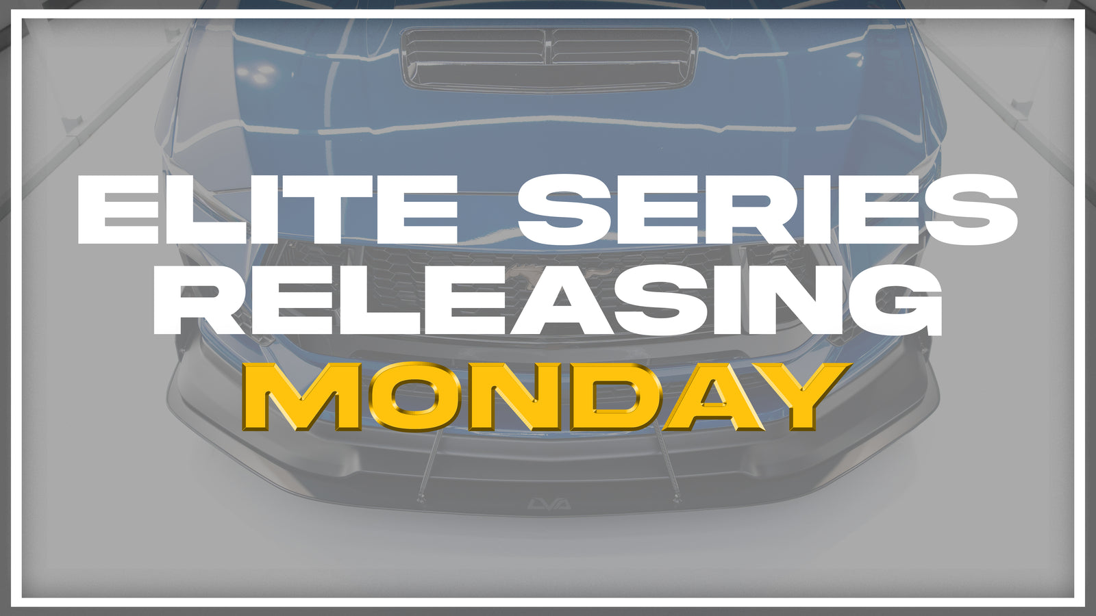 2024-2026 Ford Mustang S650 RTR Front Splitter - LVA