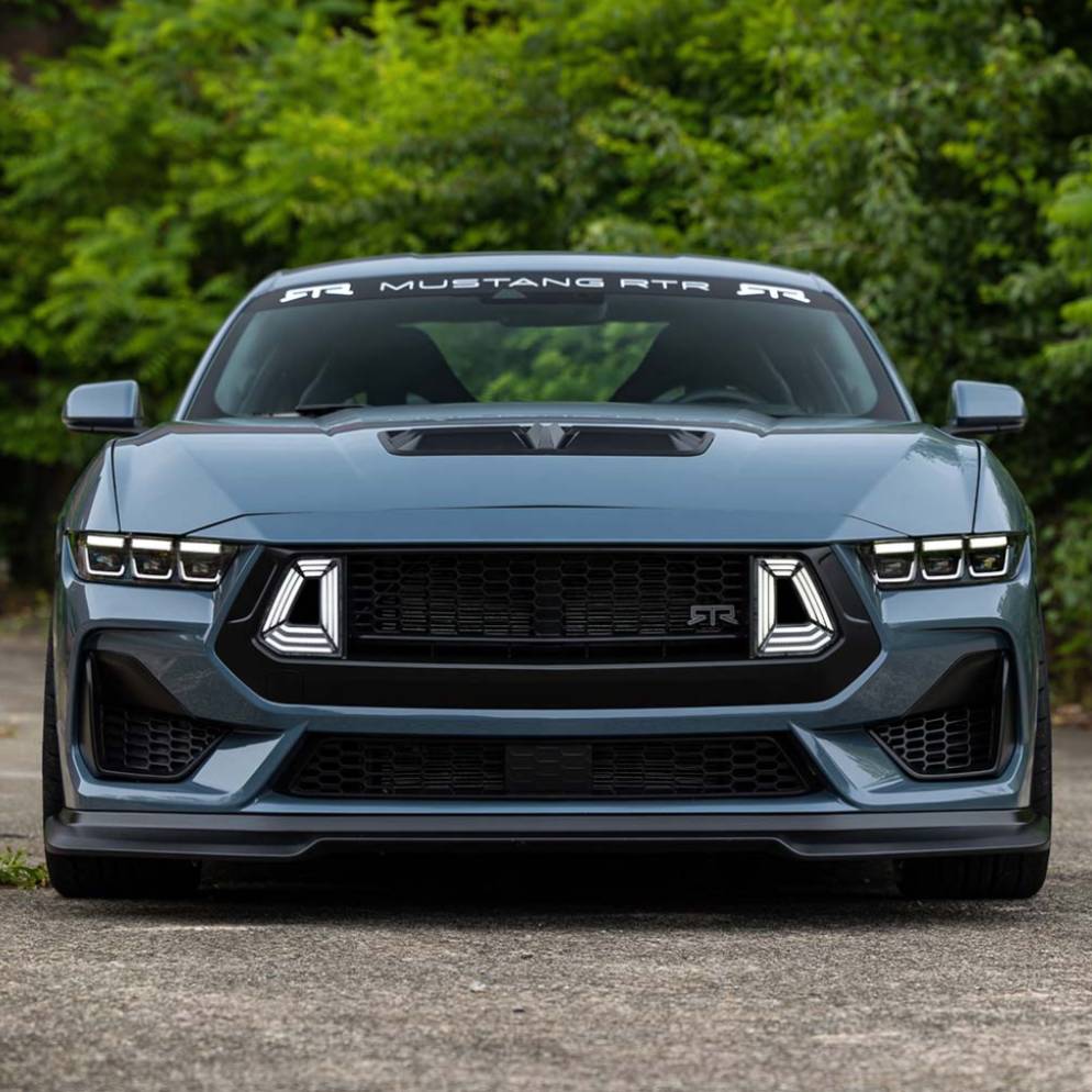 S650 Rtr 2024-2026 Ford Mustang S650 Chin Spoiler - RTR - LiquiVinyl Aerodynamics