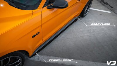 2015-2023 Ford Mustang V.3 Side Skirts - LVA