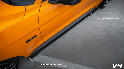 2015-2023 Ford Mustang V.4 Side Skirts - LVA
