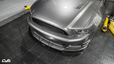 2013-2014 Ford Mustang Roush Front Splitter - LVA
