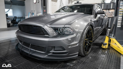 2013-2014 Ford Mustang Roush Front Splitter - LVA
