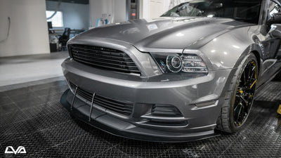 2013-2014 Ford Mustang Roush Front Splitter - LVA