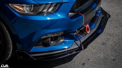 2015-2017 Ford Mustang Front Splitter - LVA