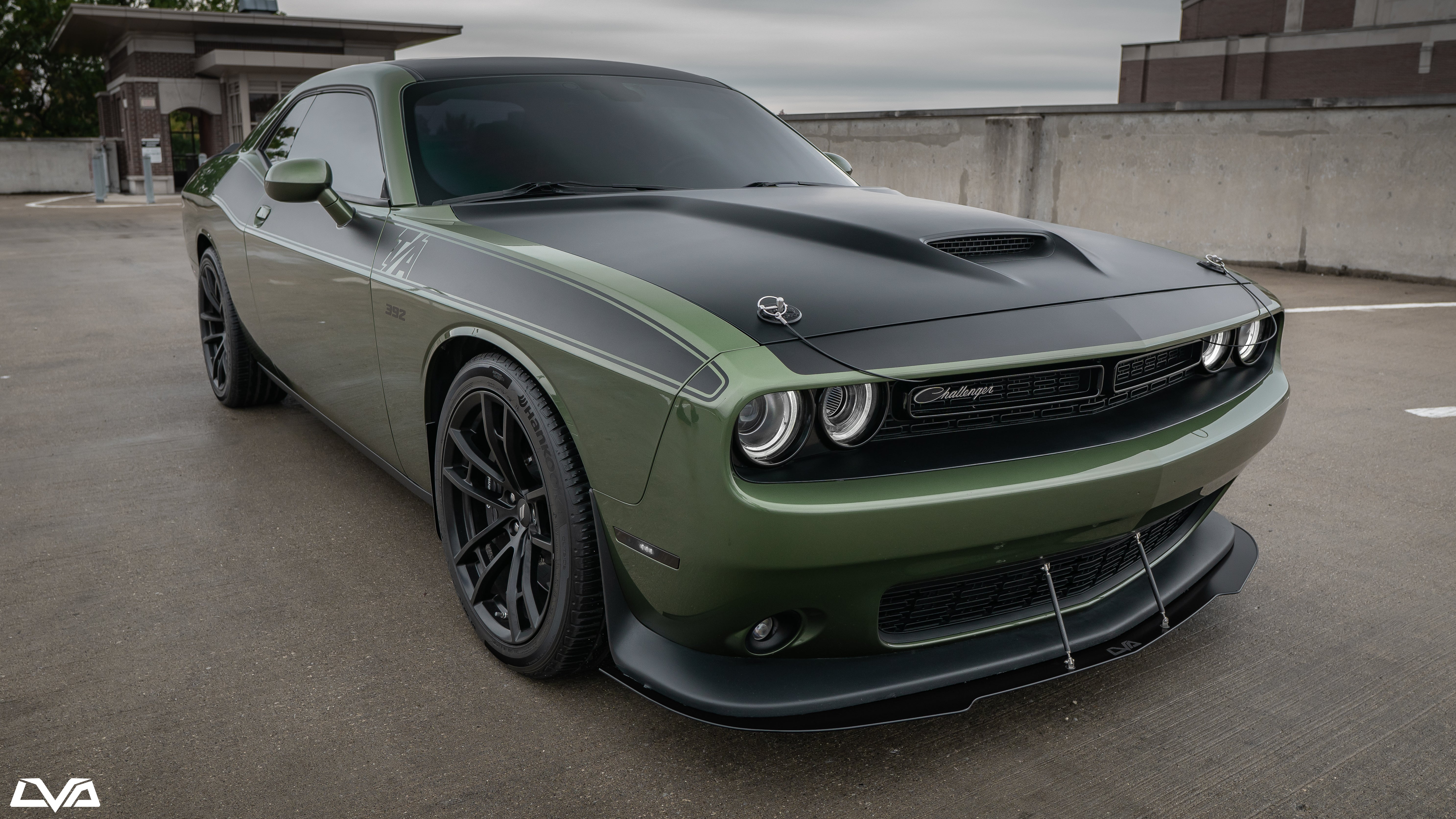 2015-2023 Dodge Challenger Front Splitter - LVA - LiquiVinyl