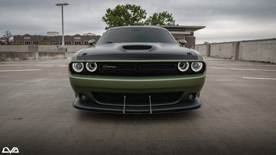 2015-2023 Dodge Challenger Front Splitter - LVA