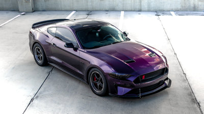 2018-2023 Ford Mustang Front Splitter (Ecoboost, Ecoboost PP, GT Non-Performance Package) - LVA