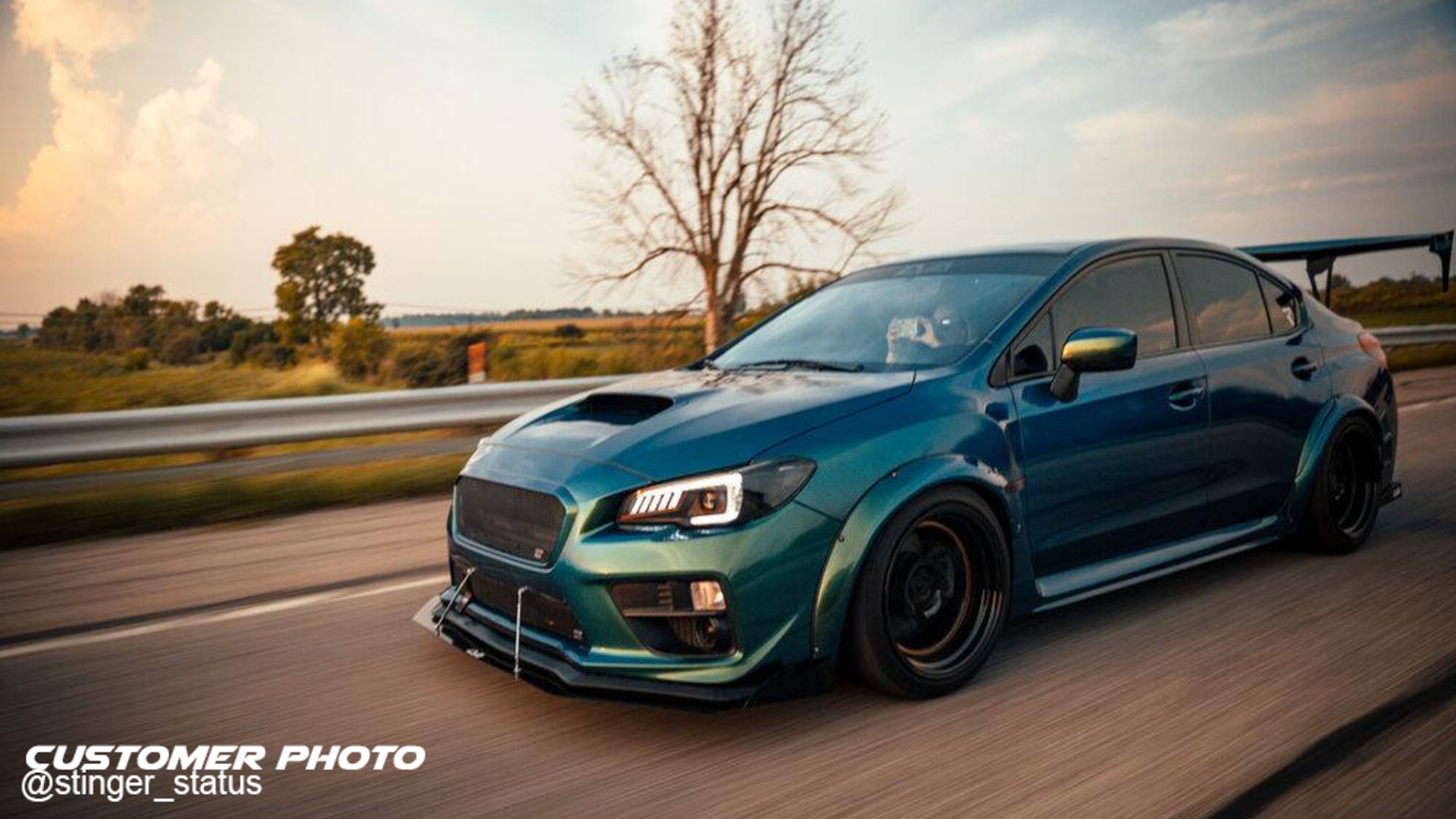 2015-2021 Subaru WRX/STI Front Splitter - LVA - LiquiVinyl