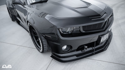 2010-2015 Chevrolet Camaro Lip-Specific V.2 Style Front Splitter - LVA