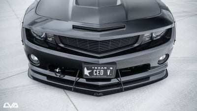 LVA 2010-2015 Chevrolet Camaro Lip-Specific V.2 Style Front Splitter
