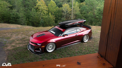 2010-2015 Chevrolet Camaro "ZL1 1LE" Bumper Conversion Front Splitter - LVA