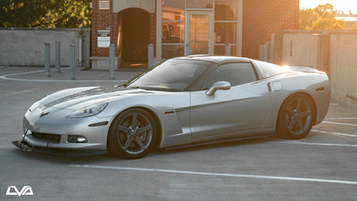 2005-2013 Chevrolet Corvette C6 Front Splitter - LVA