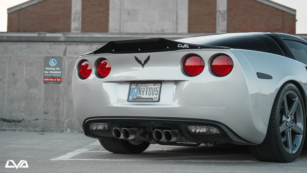 LVA 2005-2013 Chevrolet Corvette C6 GTC-Style Wickerbill - LiquiVinyl ...