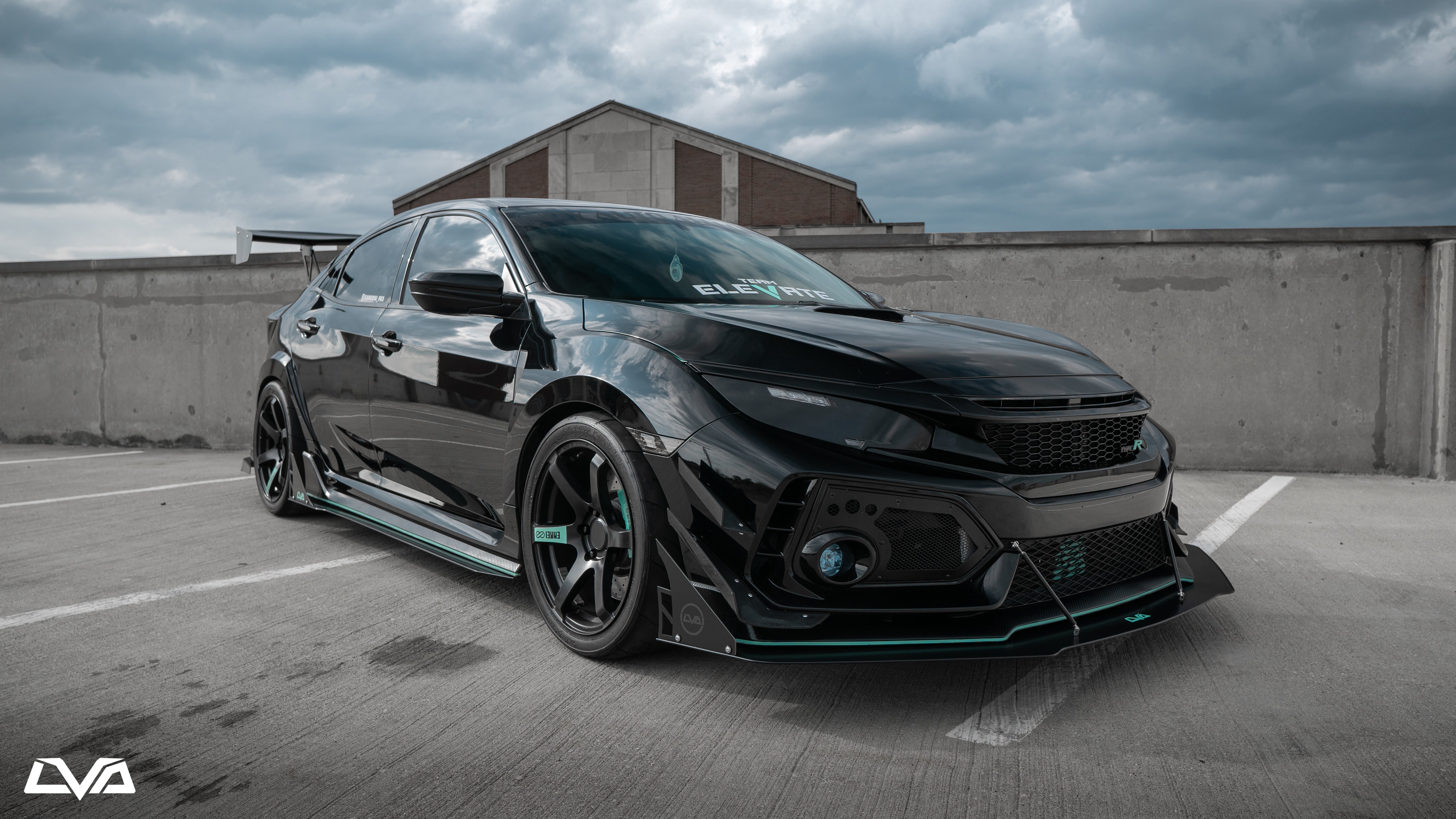 2017-2021 Honda Civic Type R FK8 Side Skirts - LVA - LiquiVinyl