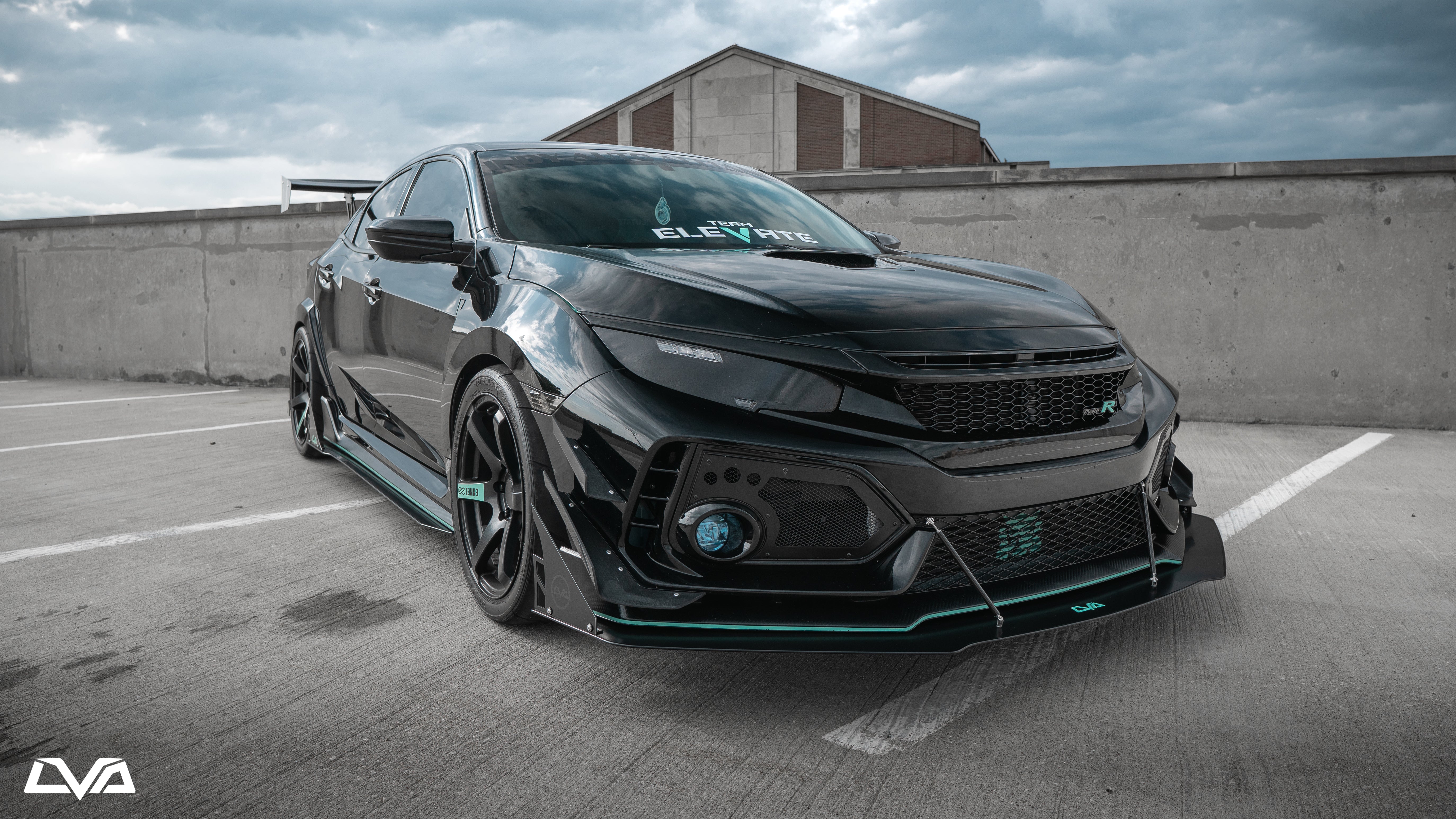 2017-2021 Honda Civic Type R FK8 Side Skirts - LVA - LiquiVinyl