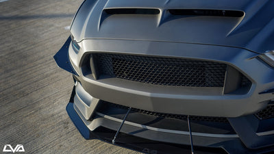 LVA 2015-2023 Ford Mustang GT350 Canards (Aftermarket Bumper)