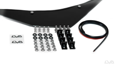 LVA 2015-2023 Ford Mustang GT350 Canards (Aftermarket Bumper)