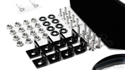 LVA 2015-2023 Ford Mustang GT350 Canards (Aftermarket Bumper)