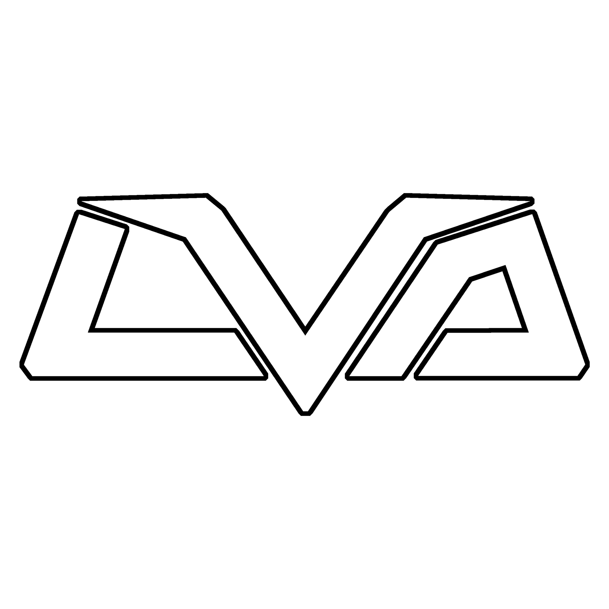 LVA "Outline" Decal