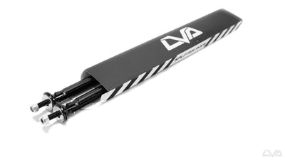 LVA V.2 Adjustable Splitter Support Rods - Gloss Black Finish