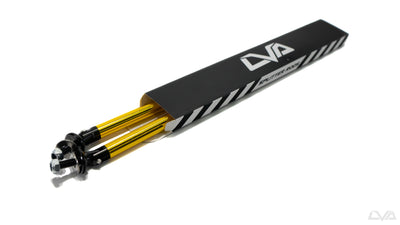 LVA V.2 Adjustable Splitter Support Rods - Anodized Gold