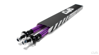 LVA V.2 Adjustable Splitter Support Rods - Anodized Purple