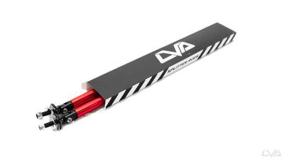 LVA V.2 Adjustable Splitter Support Rods - Anodized Red