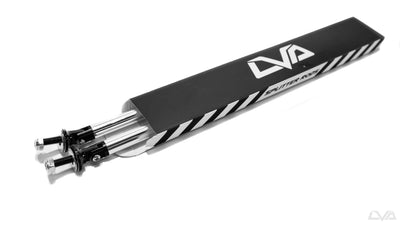 LVA V.2 Adjustable Splitter Support Rods - Bright Silver