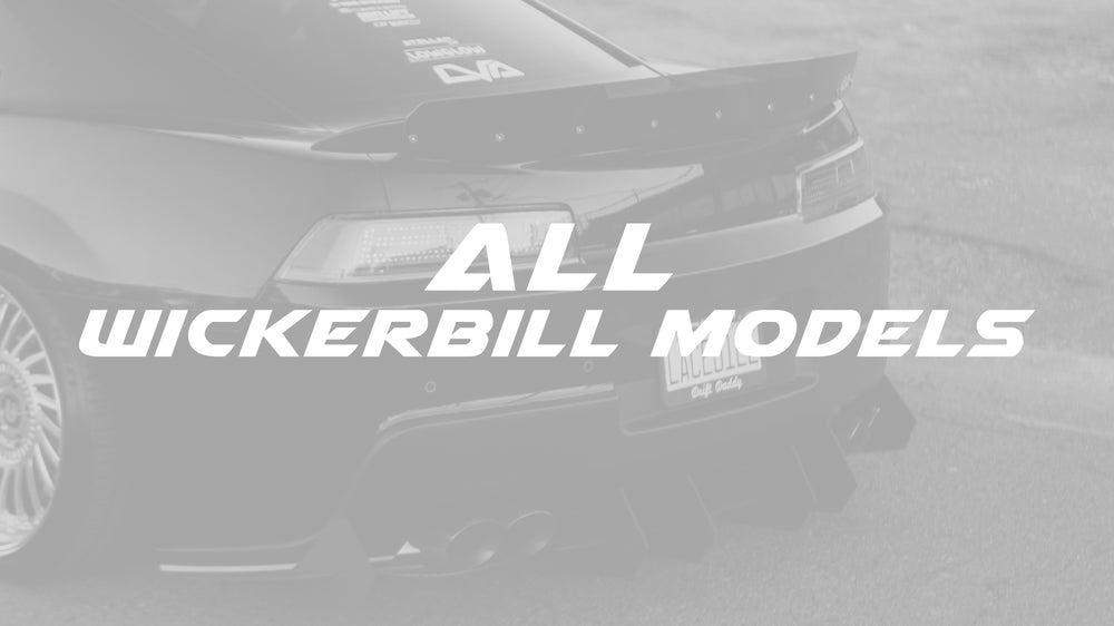 Replacement Wickerbill Center Sections LiquiVinyl Aerodynamics