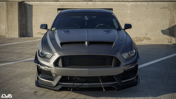 2015-2023 Ford Mustang GT350 Front Splitter V.1 (Aftermarket