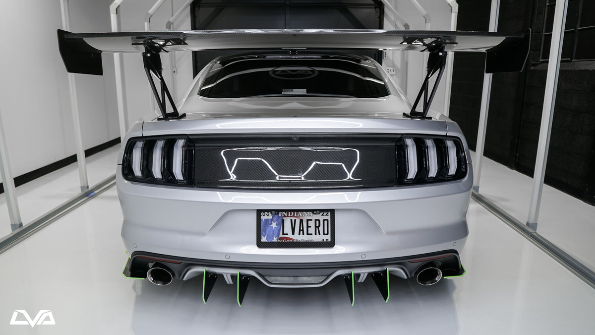 LVA 2015-2017 Ford Mustang Premium Bumper - Rear Diffuser