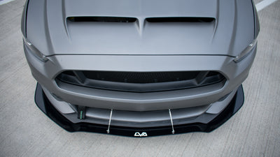2015-2017 Ford Mustang Front Splitter - LVA