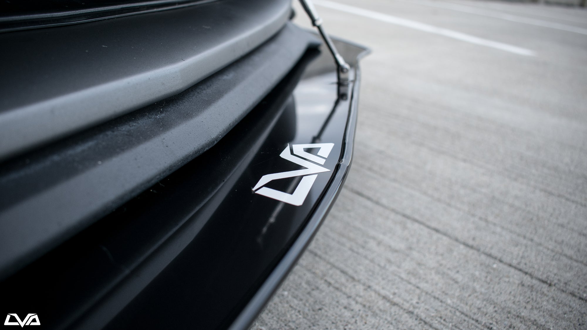 2015-2017 Ford Mustang Front Splitter - LVA