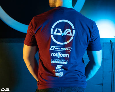 LVA Season 1 Tee - Maroon