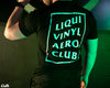 LVA Season 4 Tee - "LiquiVinyl Aero Club" - Black