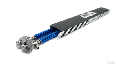 LVA V.1 Adjustable Splitter Support Rods - Anodized Blue