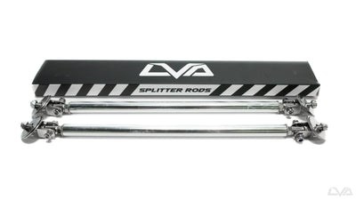 LVA V.1 Adjustable Splitter Support Rods - Metal Finish